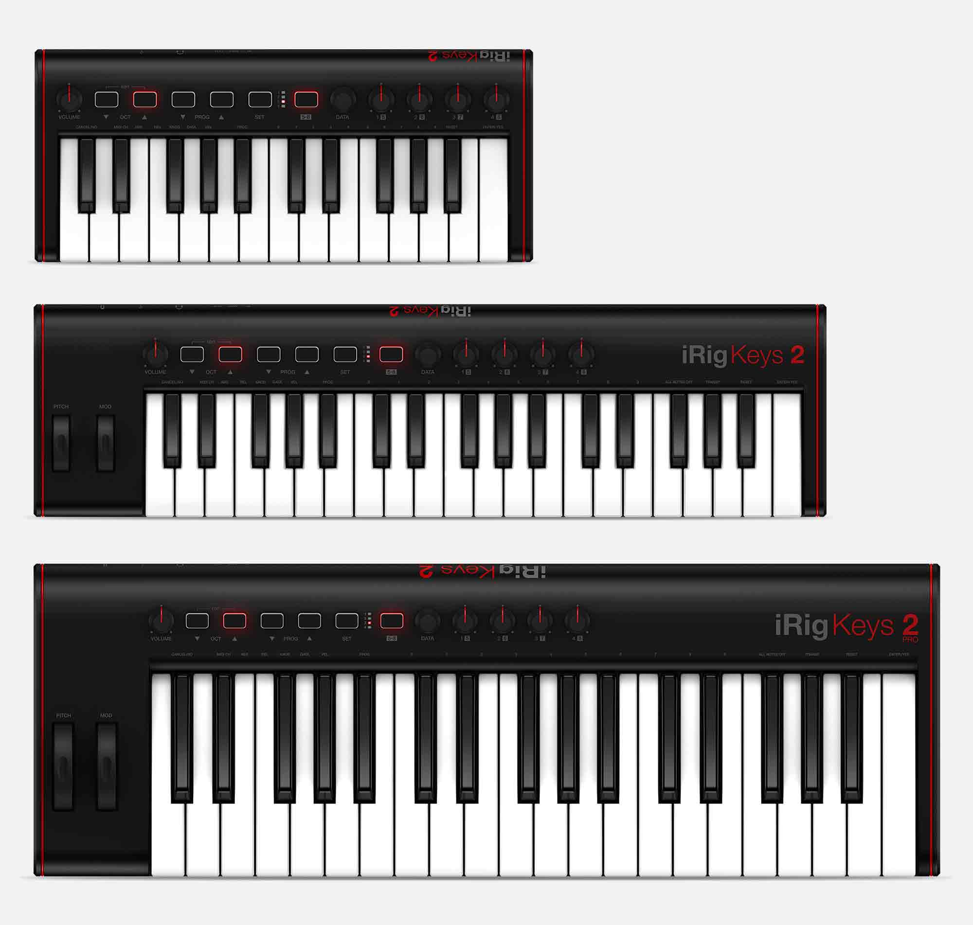IK Multimedia - iRig Keys 2 PRO 37鍵 MIDI鍵盤控制器